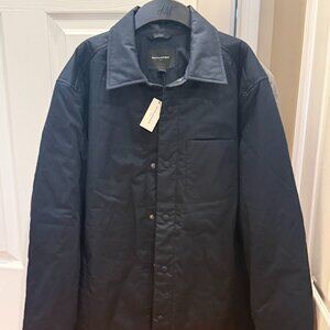 Banana Republic factory - Padded Shirt Jacket (M, Preppy Navy)